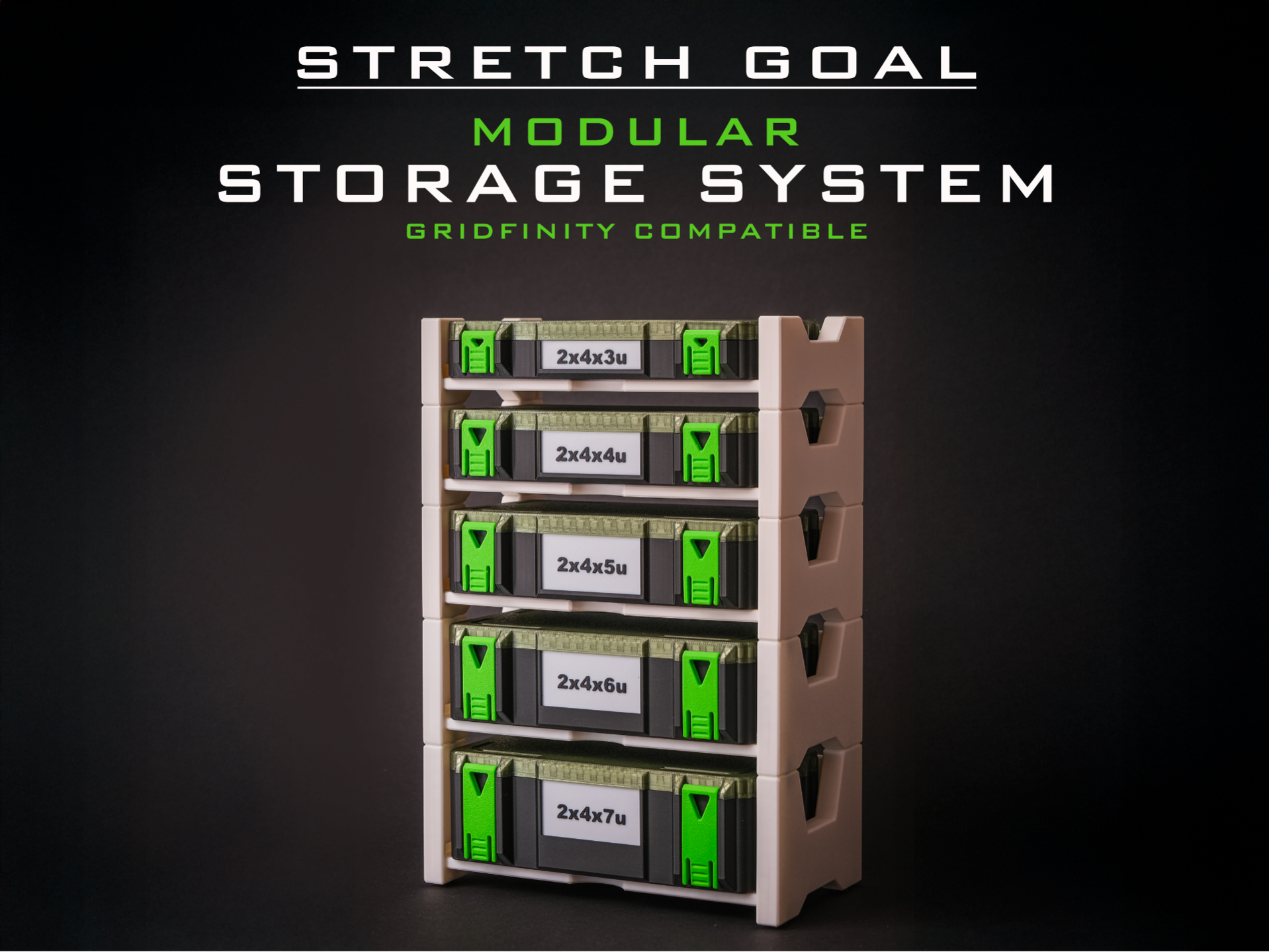 Modular Storage System - Stretch Goal Items