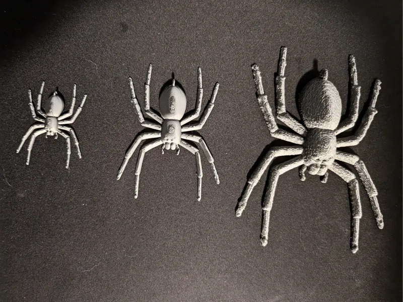 Spooky Hangable Spider Decoration (very scary)