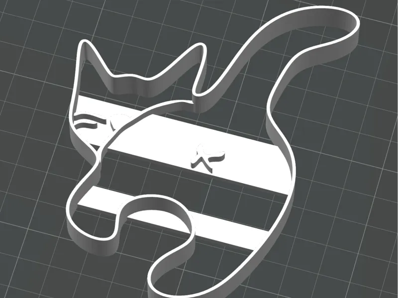 Cat Butt Cookie Cutter