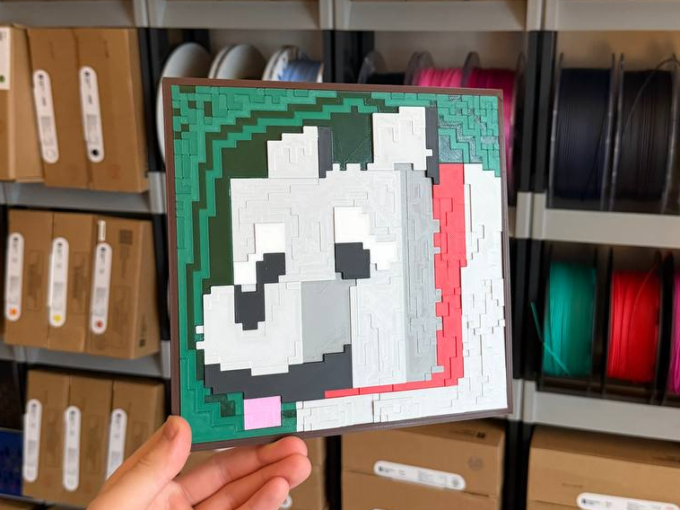 Minecraft Painting - Classic Dog NO AMS and AMS