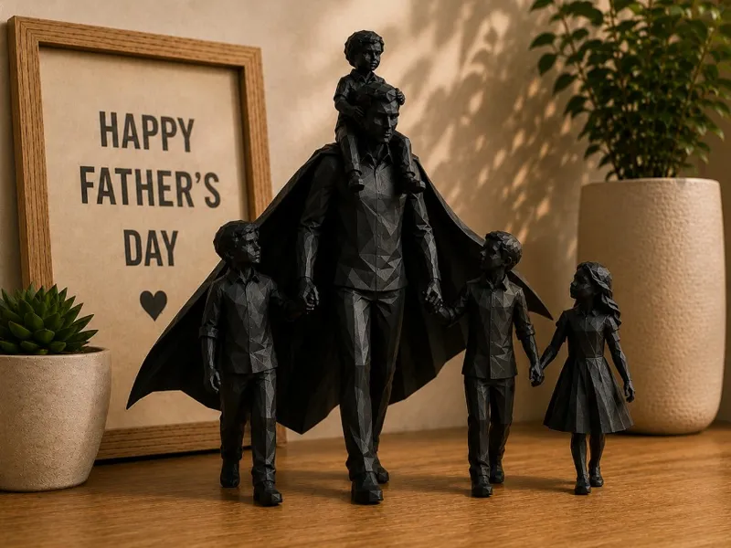 Everyday SuperHero - Fathers day - 3 Boys+1 Girl