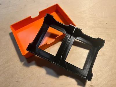 DUAL DECK OF CARDS HOUSING