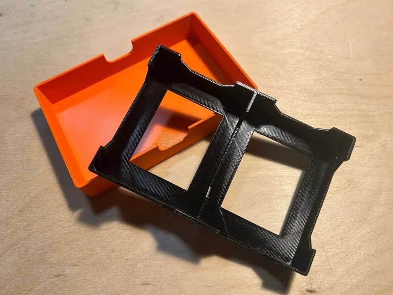 DUAL DECK OF CARDS HOUSING