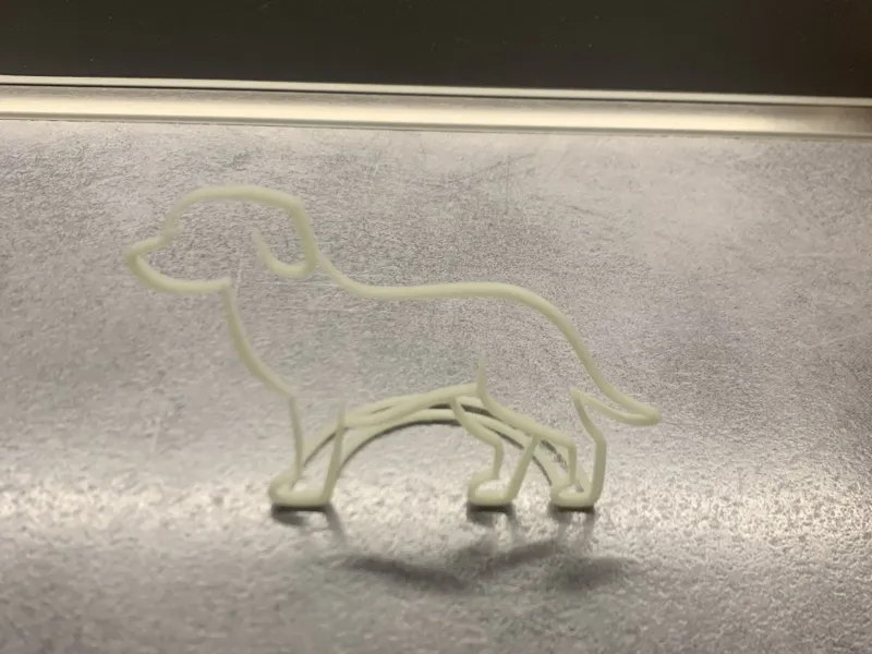 Dachshund table decor