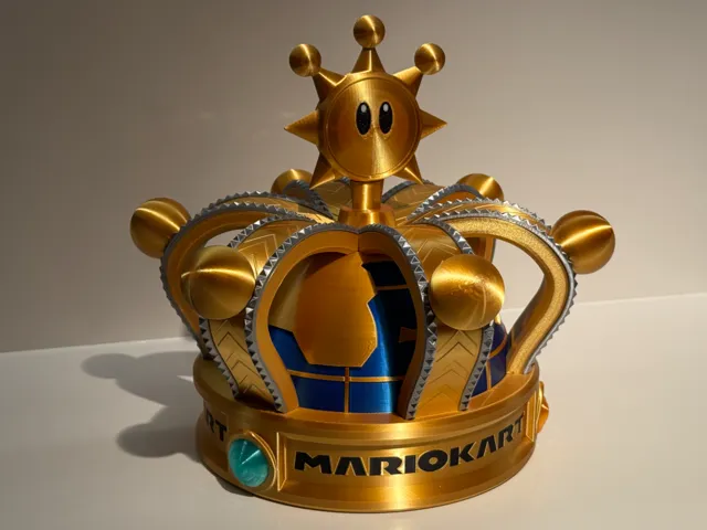 [V2] Mario Kart World Crown - Full size replica