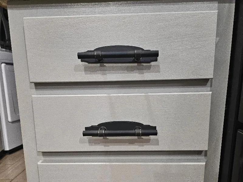 Farmhouse Style Cabinet Pulls with Backplate