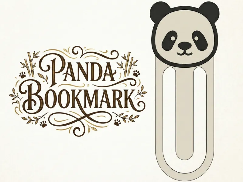Panda Bookmark