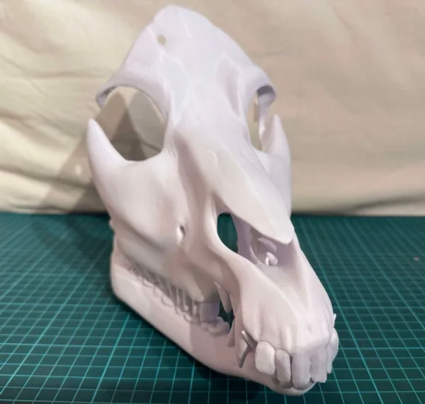 Masque de monstre à crâne