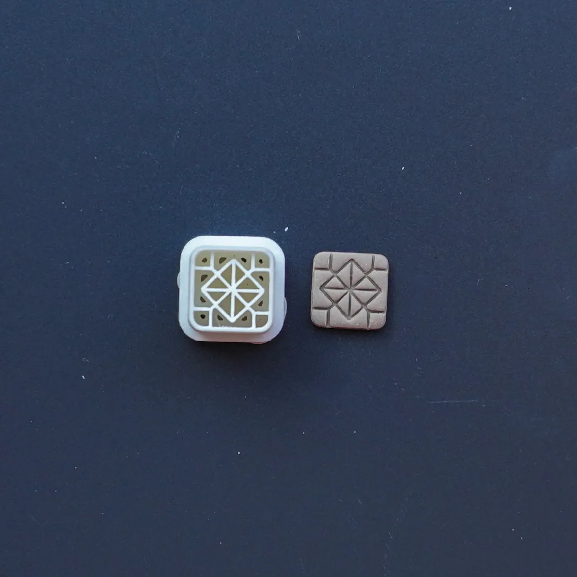 Polymer Clay Cutter Earrings Necklace view 2