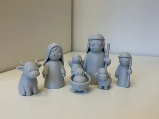 Extended Nativity Set 2.0– 3D Printed Christmas