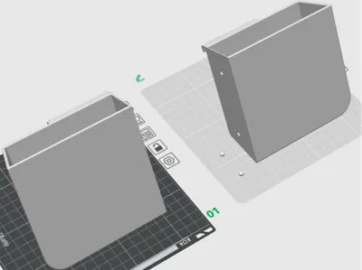 Box for Bürstner Lineo T690 door window area