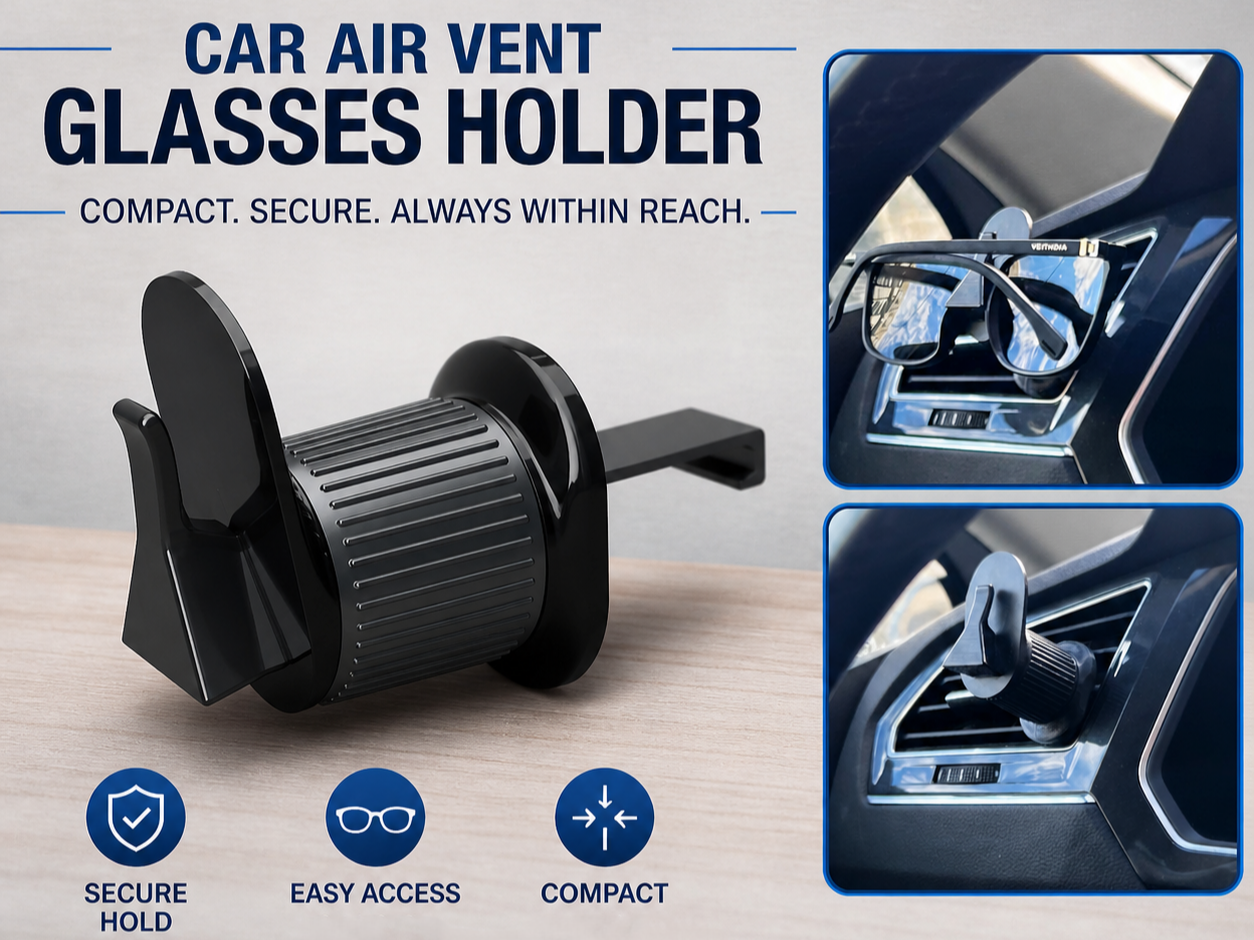 Car Air Vent Glasses Holder