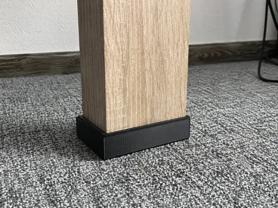 L-Shaped Table Leg Riser