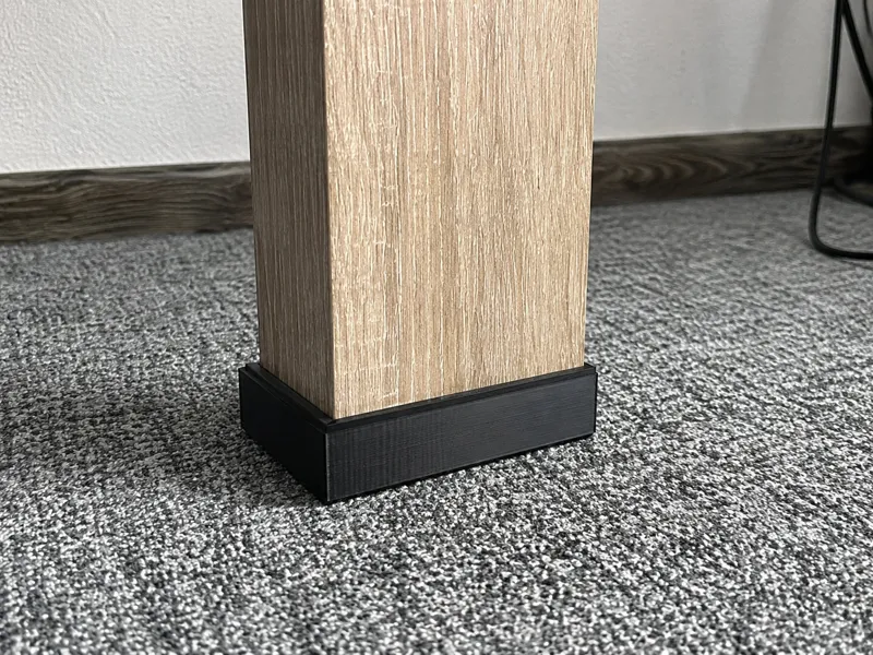 L-Shaped Table Leg Riser