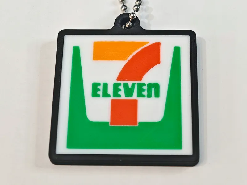 Keychain (7eleven) Convenience Store keyring Japan