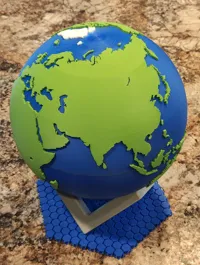 Globe terrestre décoratif — photo 4
