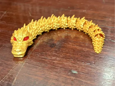 Dragon flexi - head crocodile