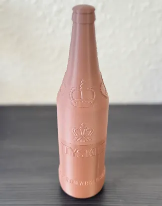 Beer Bottle Tyskie simple