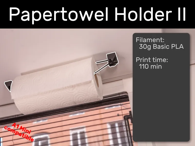 Papertowel Holder II - Minimal - Camper