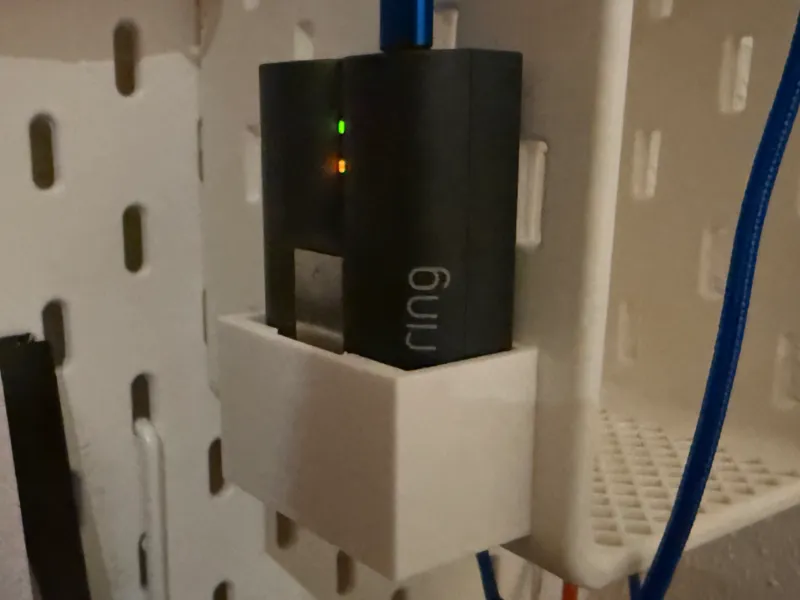RING Akku Halterung für IKEA SKADIS
