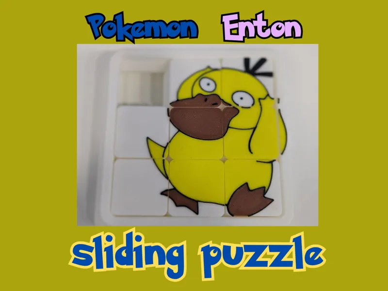 Pokemon Fidget sliding puzzle - Enton