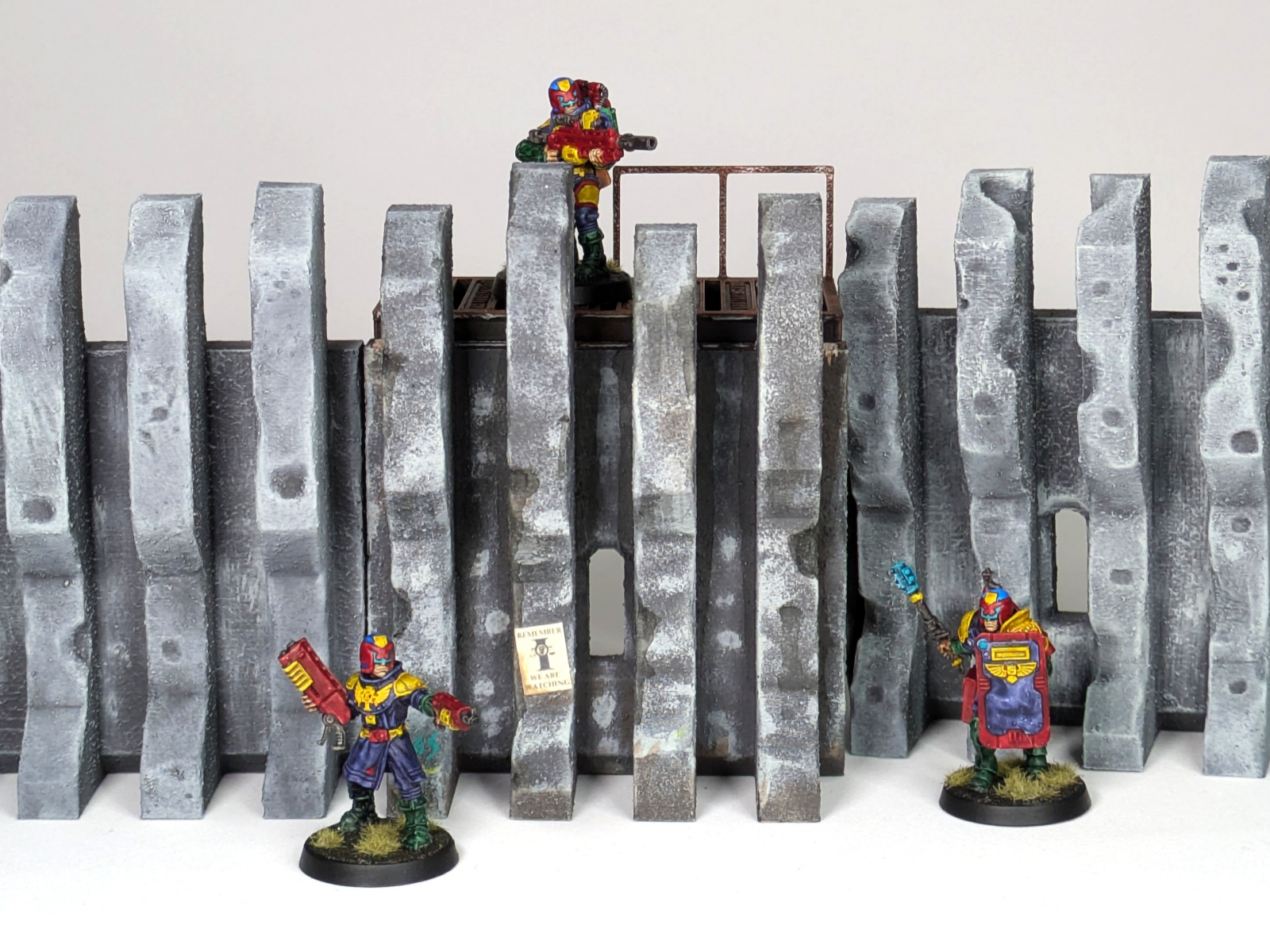Brutalist Mini Terrain - Precinct Walls