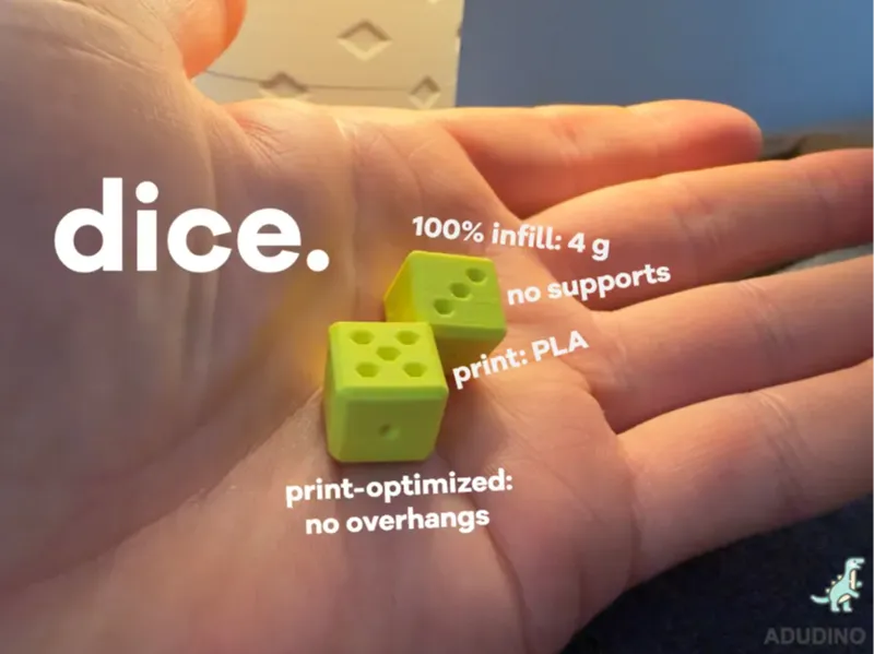Dice.