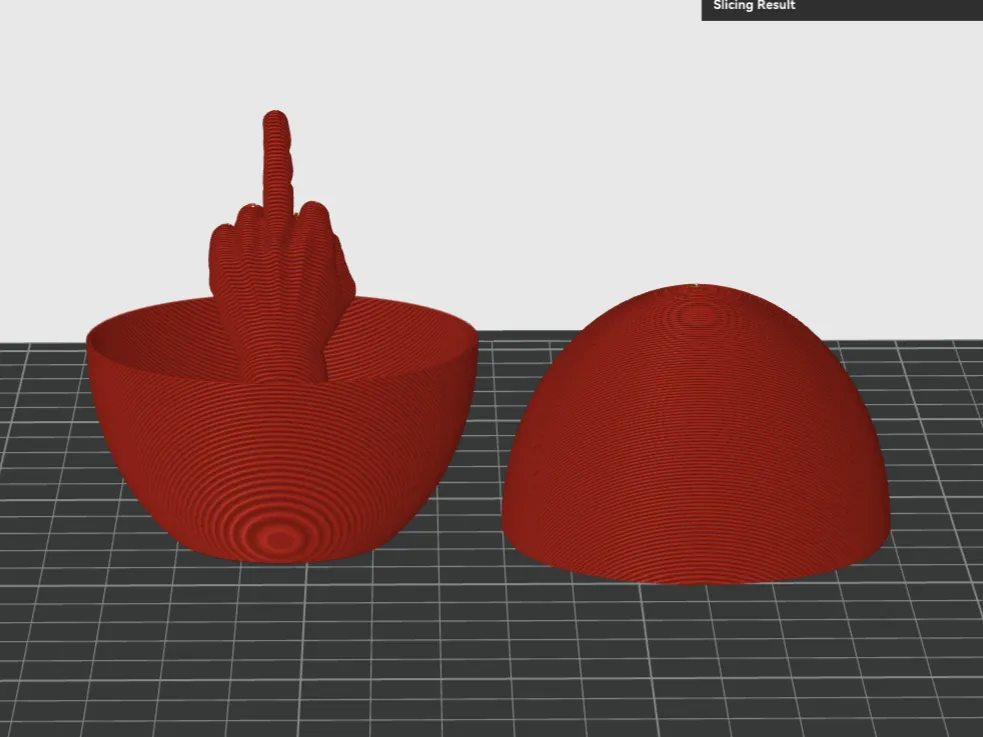 Middle Finger Prank Easter Egg - Free 3D Print Model - MakerWorld