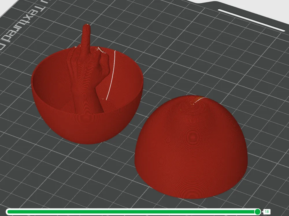 Middle Finger Prank Easter Egg - Free 3D Print Model - MakerWorld