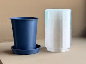 Pot à semis 40 mm avec plateau et couvercle
