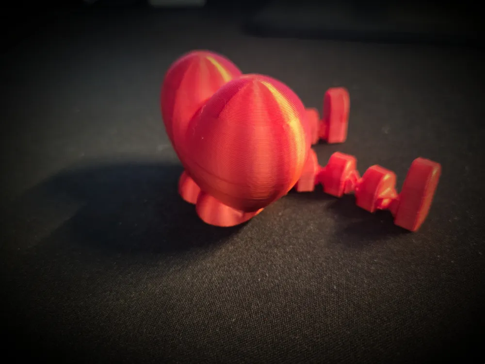 FLEXI HEART - Free 3D Print Model - MakerWorld