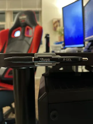 Clip-In Pen/Pencil/Sharpie Holder