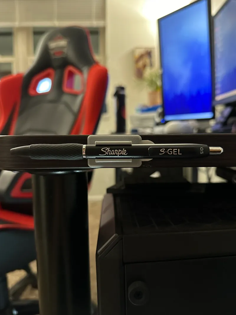 Clip-In Pen/Pencil/Sharpie Holder