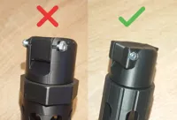 Improved Flip Top for M3 screw/pin