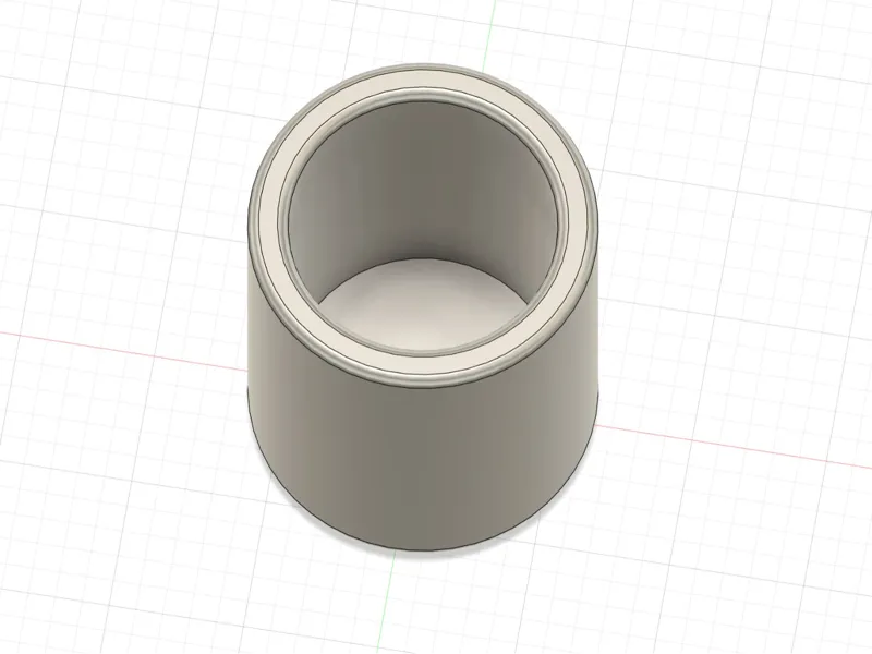 IKEA shelf pin TPU wrapper (doesnt chip away wood)