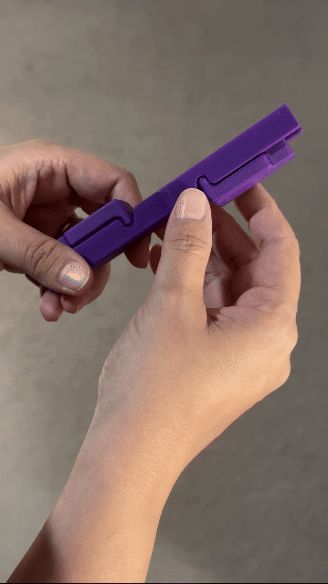 Compact Foldable Hook for Handbags & Jackets