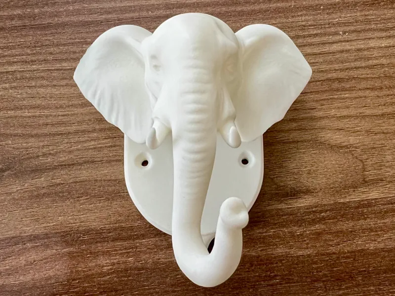 Elephant wall hook