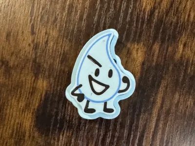 Teardrop from BFDI Clicker