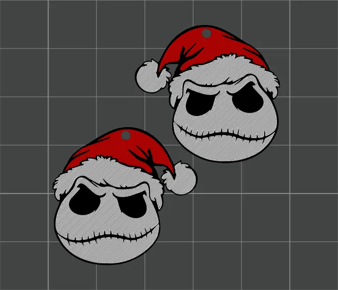 Jack Skellington Earrings view 2
