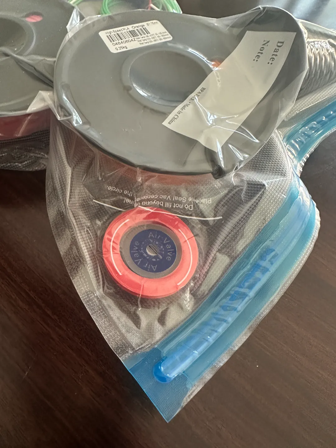 vacuum ring for filament vacuum bag view 2