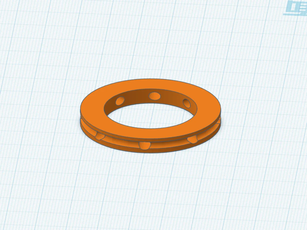 vacuum ring for filament vacuum bag view 3