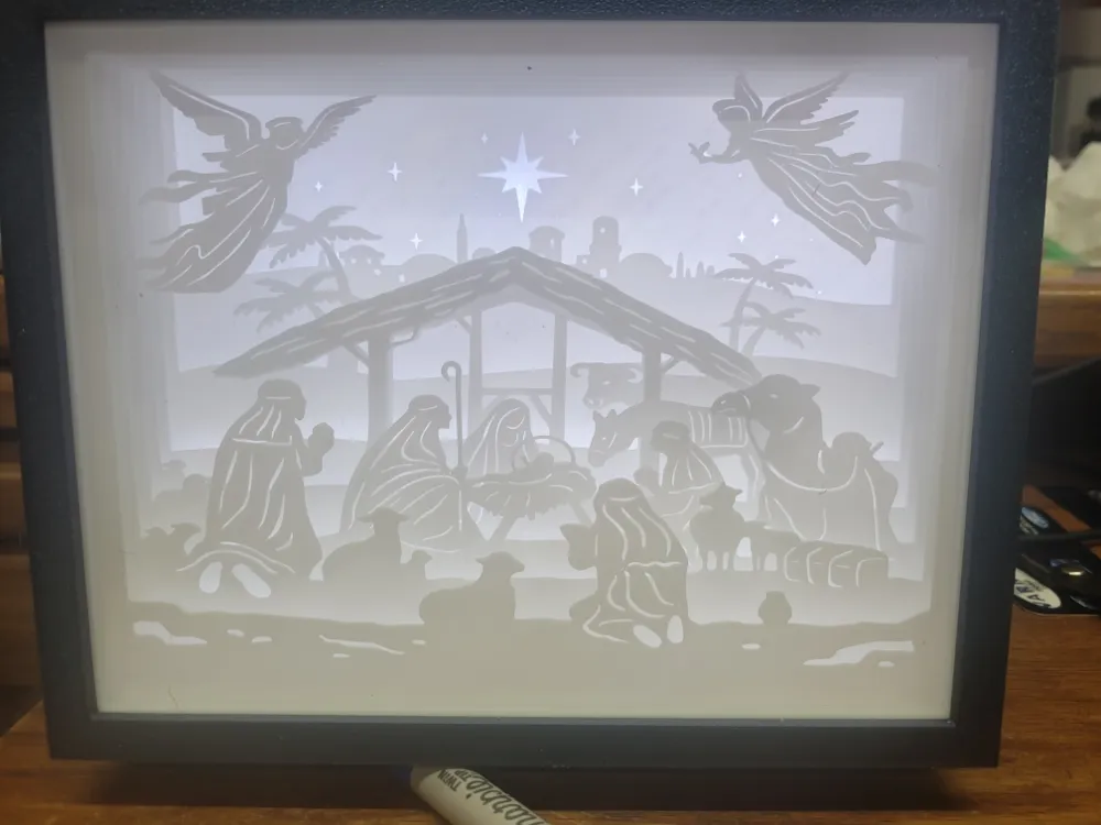 Multi-layer Light Box w/ interchangeable scenes by Kernel Spike ...