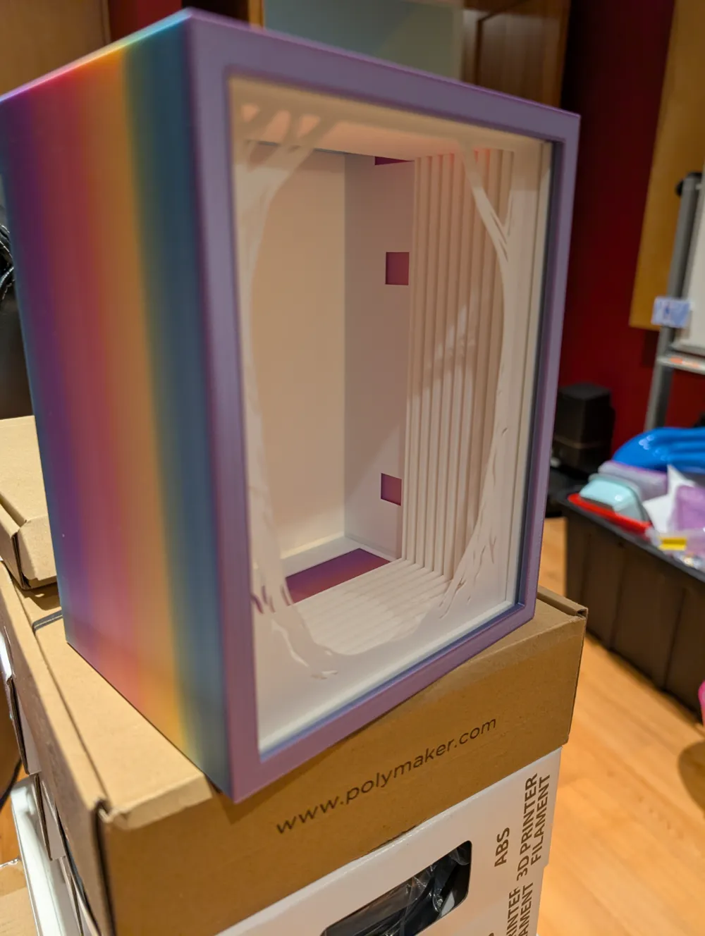 Multi-layer Light Box w/ interchangeable scenes by Kernel Spike ...