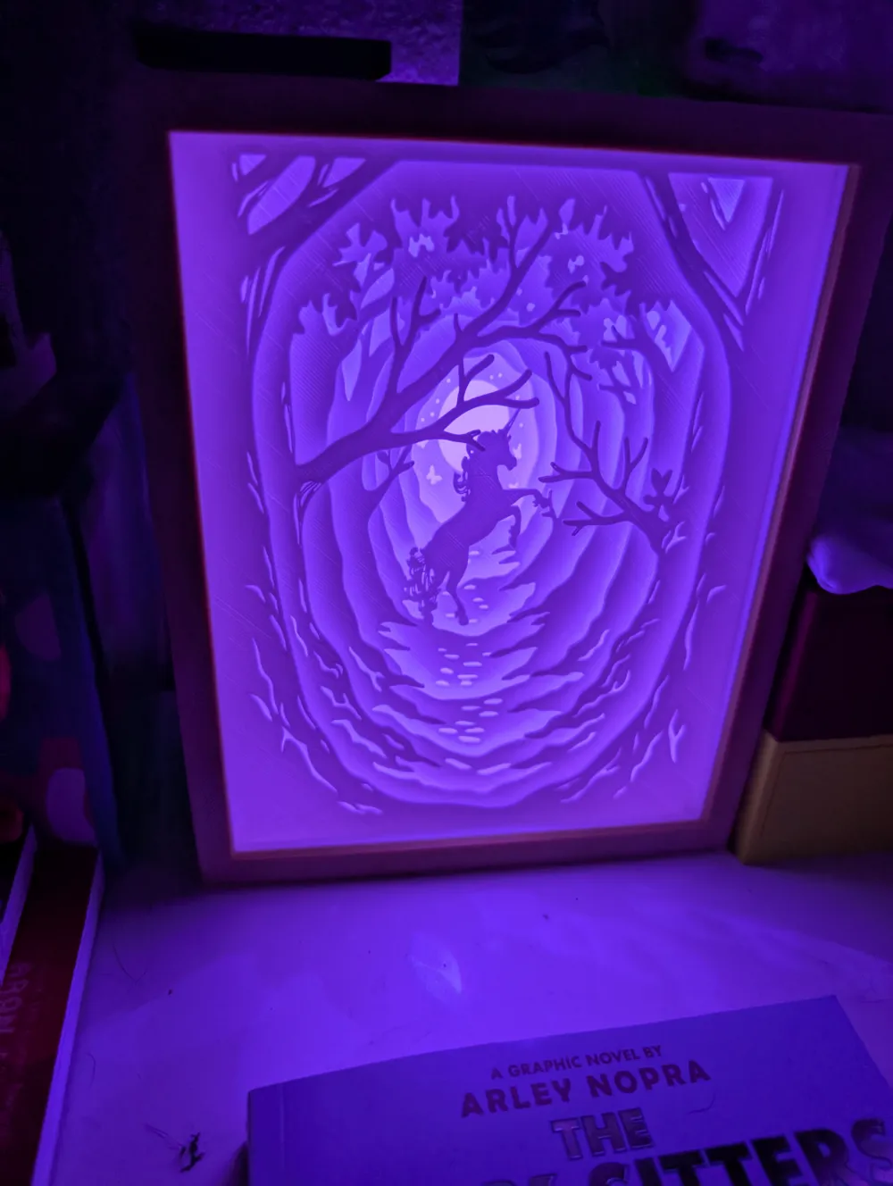 Multi-layer Light Box w/ interchangeable scenes by Kernel Spike ...