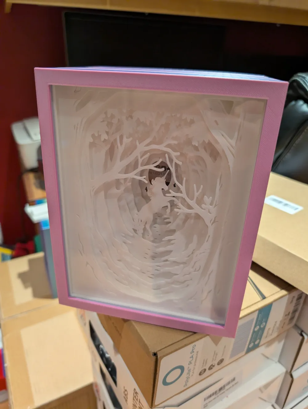 Multi-layer Light Box w/ interchangeable scenes by Kernel Spike ...