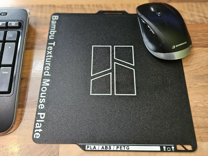 Bambu Lab X1 Carbon Build Plate Mouse Pad