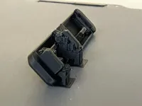 45° angled print to improve mechanical strength