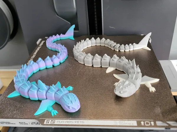 Dragon requin articulé