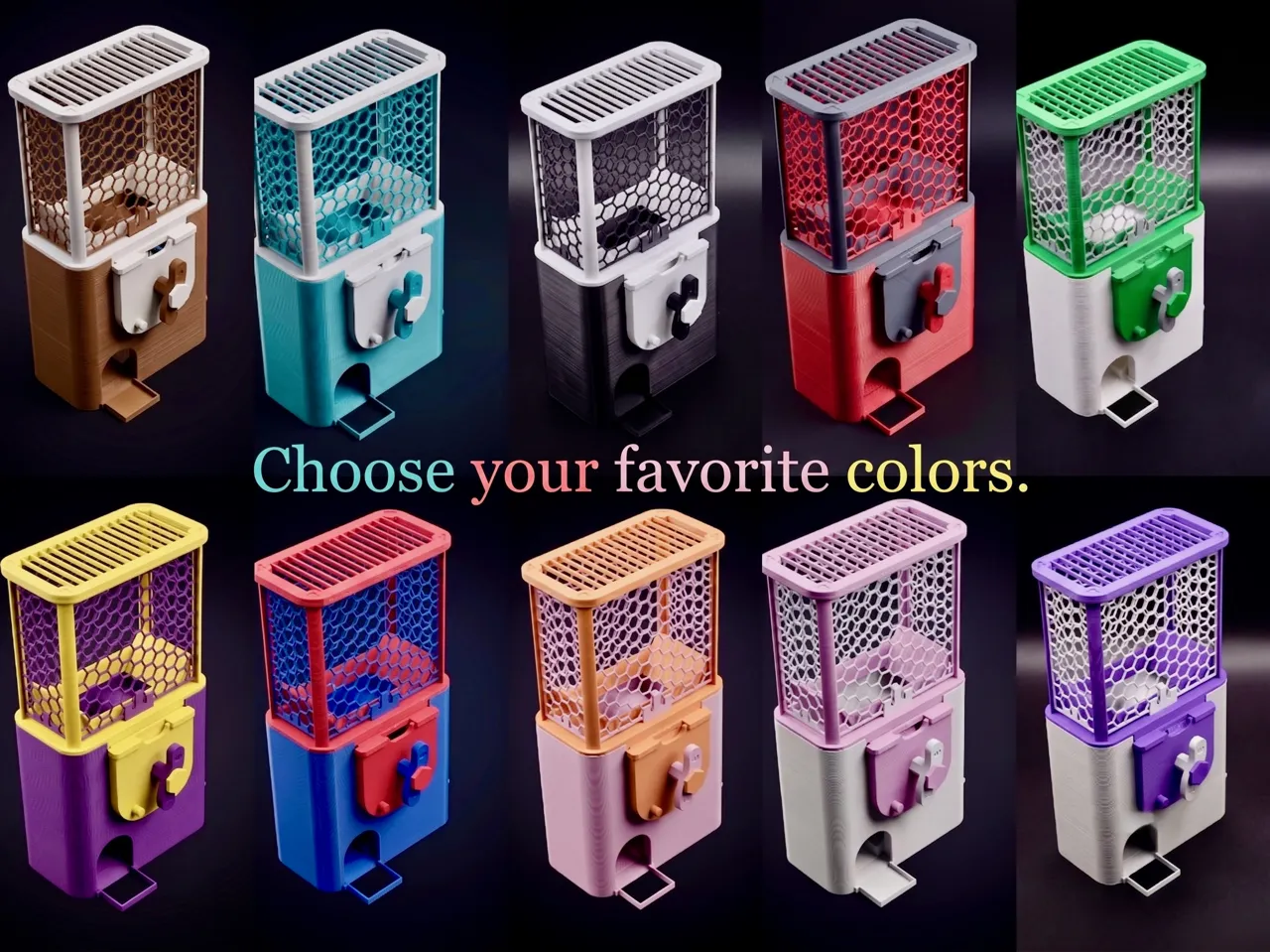 Mortex Minifigure vending machine view 2