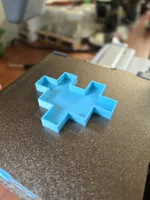 0.28mm layer, 1 walls, 15% infill - No Ironing